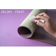 MATA zielona fiolet 80x40