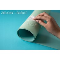 MATA zielona błękit 80x40