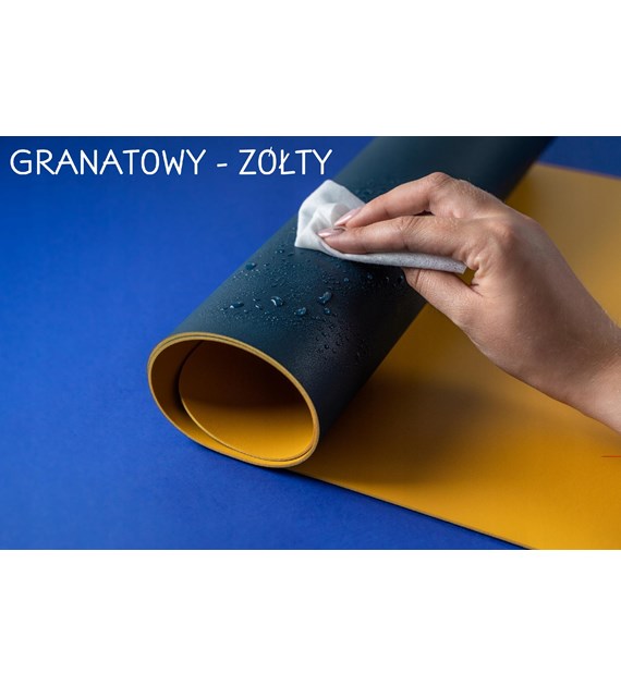 MATA granat żółty 80x40