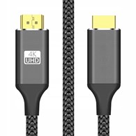 Kabel HDMI 2.0 copper 60hz 1,5m czarny