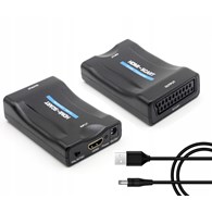 Adapter HDMI do scart T617A