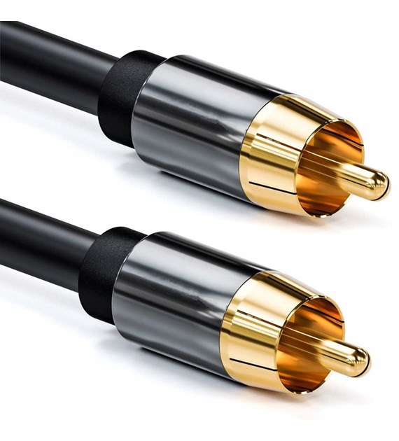 Przewód Kabel COAXIAL 2x RCA 5m