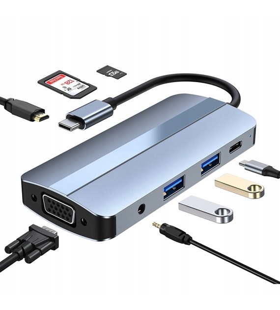 ADAPTER THUNDERBOLT 3 HDMI 4K VGA