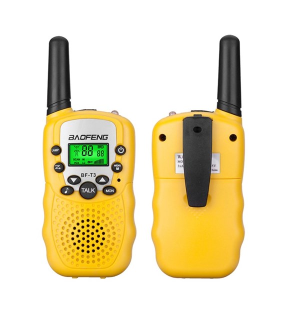 WALKIE TALKIE BFT3 Żółty