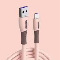 Kabel usb typ C pink