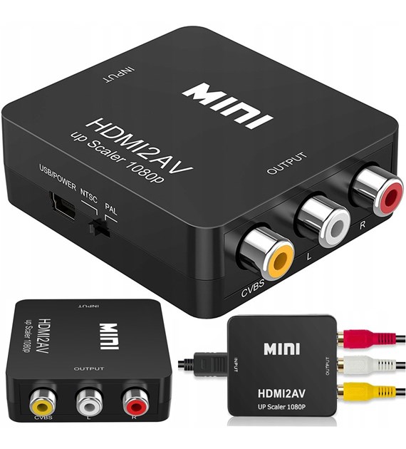 Konwerter hdmi do av