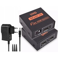 Adapter switcher hdmi 1.4v 1*2 4k