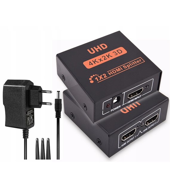 Adapter switcher hdmi 1.4v 1*2 4k