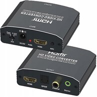 Extractor HDMI-HDMI + Audio SPDIF lub R/L Coaxial